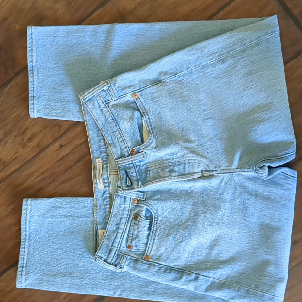 Levi's wedgie straight jeans